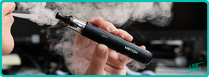 Prise en main Pod Wenax M2 Leaher Edition Geekvape